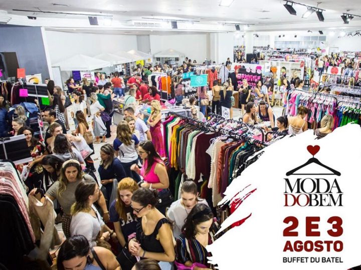 Bazar traz grandes marcas com até 70% de desconto