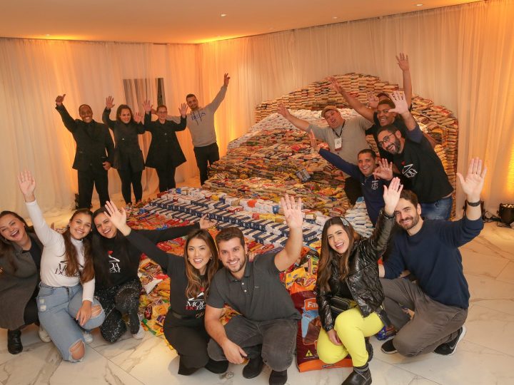 A 23ª edição do Moda do Bem arrecadou 10 toneladas de alimentos em três dias de evento