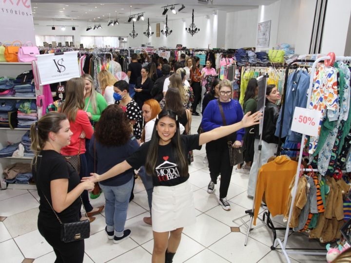 Grandes marcas com até 70% de desconto reunidas no maior evento de moda de Curitiba
